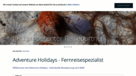 What Adventure-holidays.com website looked like in 2018 (5 years ago)