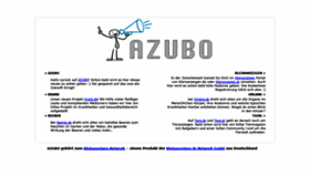 What Azubo.de website looked like in 2018 (5 years ago)