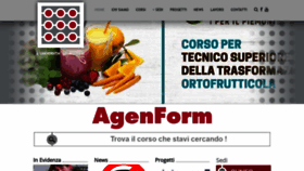 What Agenform.it website looked like in 2018 (5 years ago)