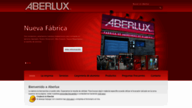 What Aberlux.com.ar website looked like in 2018 (5 years ago)