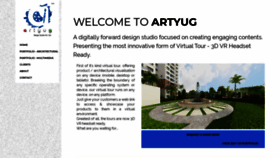 What Artyug.com website looked like in 2018 (5 years ago)