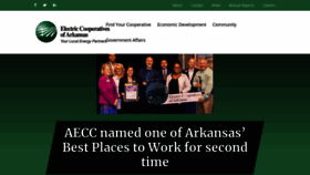 What Aecc.com website looked like in 2018 (5 years ago)
