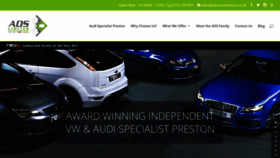 What Ads-automotive.co.uk website looked like in 2018 (5 years ago)
