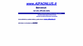 What Aifa.it website looked like in 2018 (5 years ago)