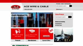 What Acewireco.com website looked like in 2018 (5 years ago)