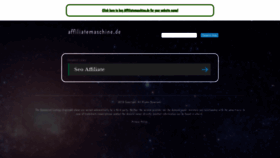 What Affiliatemaschine.de website looked like in 2018 (5 years ago)