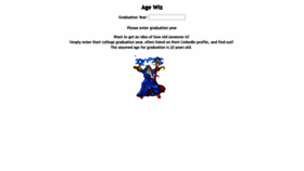 What Agewiz.com website looked like in 2018 (5 years ago)