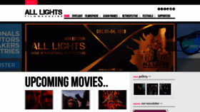What Alllightsfilmmagazine.com website looked like in 2018 (5 years ago)