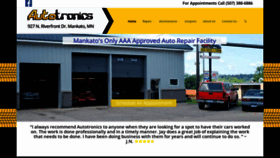 What Autotronics2.com website looked like in 2018 (5 years ago)