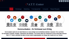 What Att-center.com website looked like in 2018 (5 years ago)