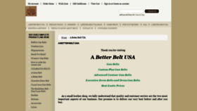 What Abetterbeltusa.com website looked like in 2018 (5 years ago)