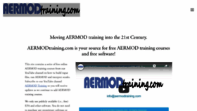 What Aermodtraining.com website looked like in 2018 (5 years ago)