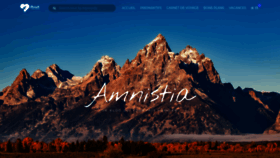 What Amnistia.net website looked like in 2018 (5 years ago)