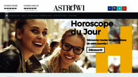 What Astrowi.com website looked like in 2018 (5 years ago)
