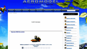 What Aeromodel.fr website looked like in 2018 (5 years ago)
