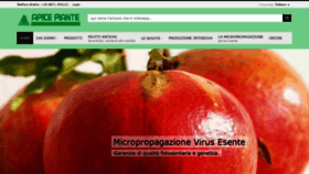 What Apicepiante.eu website looked like in 2018 (7 years ago)