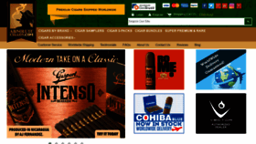 What Absolutecigars.com website looked like in 2018 (5 years ago)