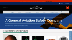 What Aeromedix.com website looked like in 2018 (5 years ago)