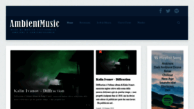 What Ambientmusic.it website looked like in 2018 (5 years ago)