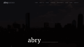 What Abry.com website looked like in 2018 (5 years ago)