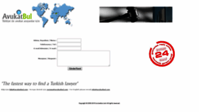 What Avukatbul.com website looked like in 2018 (6 years ago)