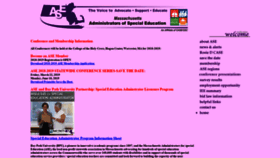 What Asepage.org website looked like in 2018 (5 years ago)