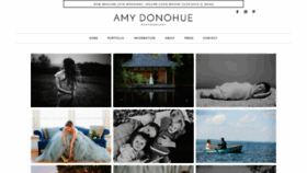 What Amydonohuephotography.com website looked like in 2018 (5 years ago)