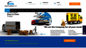 What Ata-cargo.com website looked like in 2018 (5 years ago)