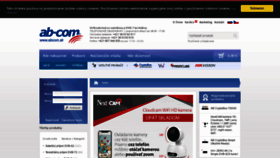 What Abcom.tv website looked like in 2018 (5 years ago)