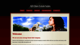 What Allcitiesestatesales.com website looked like in 2018 (5 years ago)