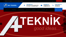 What A4teknik.com website looked like in 2018 (5 years ago)