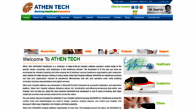 What Athentech.co.in website looked like in 2018 (5 years ago)