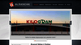 What Alsancakreklam.com website looked like in 2018 (5 years ago)