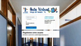 What Aulavirtual.jesuitaszaragoza.es website looked like in 2018 (5 years ago)
