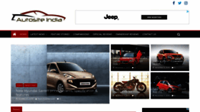 What Autositeindia.com website looked like in 2018 (5 years ago)