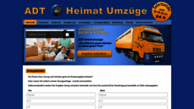 What Adt-heimatumzuege.de website looked like in 2018 (5 years ago)