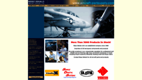 What Aircraft-partsupply.com website looked like in 2018 (5 years ago)