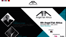 What Angelfairafrica.com website looked like in 2018 (5 years ago)