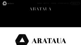 What Arataua.nz website looked like in 2018 (5 years ago)