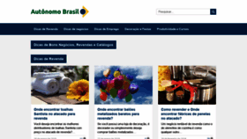 What Autonomobrasil.com website looked like in 2018 (5 years ago)