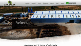 What Ankersan.com website looked like in 2018 (5 years ago)