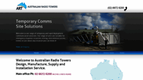 What Australianradiotowers.com website looked like in 2018 (5 years ago)