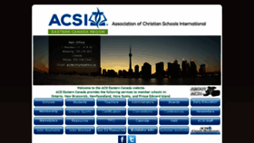 What Acsiec.org website looked like in 2018 (5 years ago)