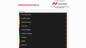 What Affiliatemarketingtrainings.org website looked like in 2018 (6 years ago)