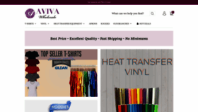 What Avivawholesale.com website looked like in 2018 (5 years ago)
