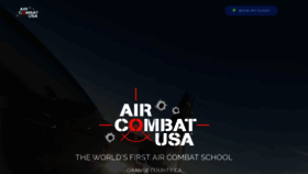 What Aircombat.com website looked like in 2018 (5 years ago)