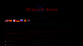What Alegriadesatan.com website looked like in 2018 (5 years ago)