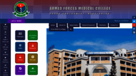 What Afmc.edu.bd website looked like in 2018 (5 years ago)