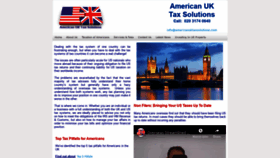 What Americanuktaxsolutions.com website looked like in 2018 (5 years ago)