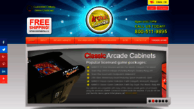 What Arcadeclassics.net website looked like in 2018 (5 years ago)